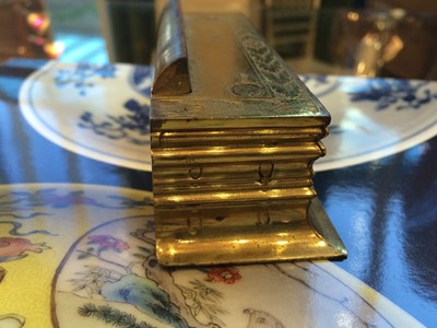 Lot 185 - A Brass and Steel Cavalier Detector Lock, by...