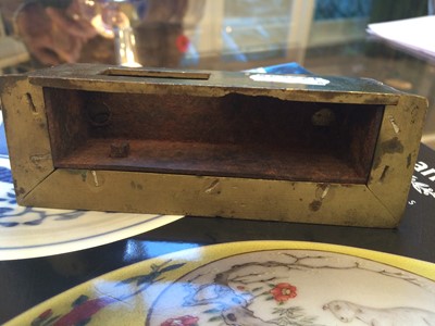 Lot 185 - A Brass and Steel Cavalier Detector Lock, by...