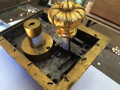 Lot 185 - A Brass and Steel Cavalier Detector Lock, by...