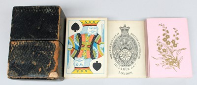 Lot 44 - Playing Cards - De La Rue. A large collection...