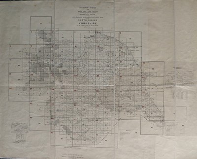 Lot 88 - Ordnance Survey of Yorkshire. The County of...
