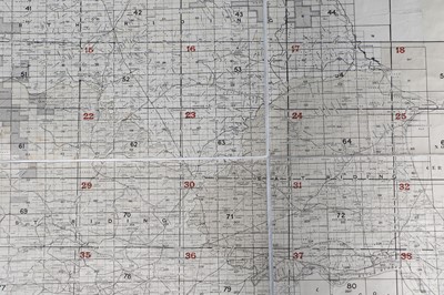 Lot 88 - Ordnance Survey of Yorkshire. The County of...