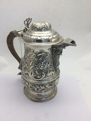 Lot 2012 - A George III Silver Tankard With Later Spout