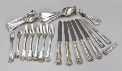 Lot 10 - A Collection of Swedish Silver Flatware,...