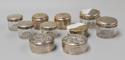 Lot 9 - A Collection of Nine Assorted Swedish Silver...