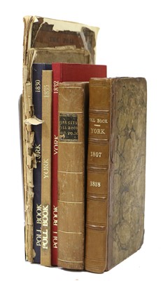 Lot 75 - York Poll Books. Pick's Edition of the State...