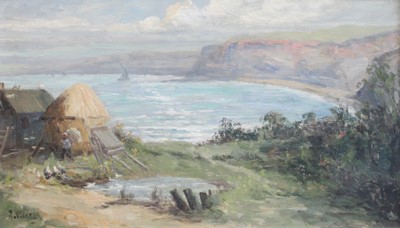 Lot 1007 - James Watson (1851-1931) Runswick Bay North...