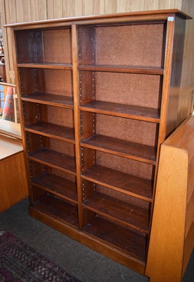 Lot 1480 - Two Mahogany Open Bookcases, early 20th...