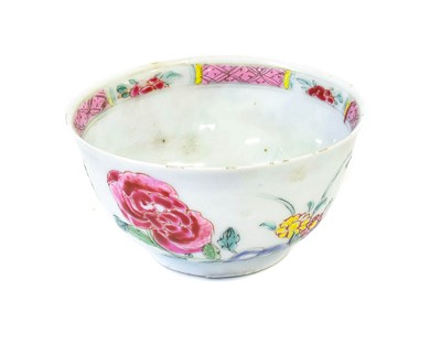 Lot 184 - ~ A Pair of Chinese Porcelain Fluted Teabowls,...