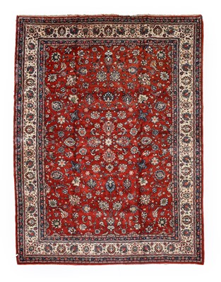 Lot 1234 - Saroukh Carpet West Iran, circa 1970 The blood...