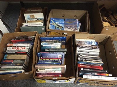 Lot 1252A - A Collection of Military Aviation Books (five...