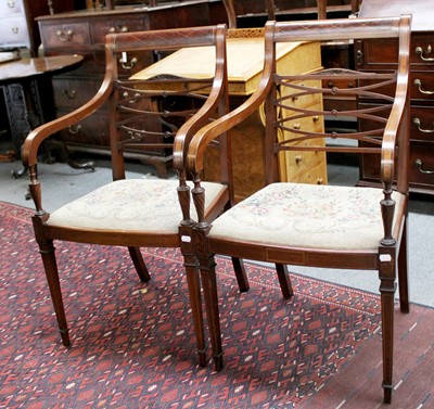 Lot 1224 - Christoper Pratt & Sons, A Pair of Mahogany...