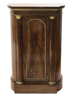 Lot 335 - A Victorian Rosewood and Parcel Gilt Side...