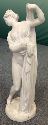 Lot 173A - Two Similar 20th Century Plaster Sculptures,...