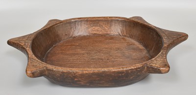 Lot 93a - A Carved Dug-Out Feast Bowl, possibly Pacific...