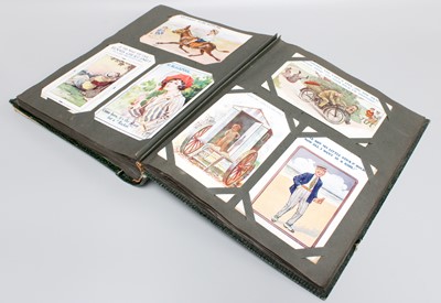 Lot 258 - An Antique Postcard Album with 80 Early...