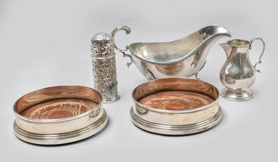 Lot 16 - A Collection of Assorted Silver, including a...