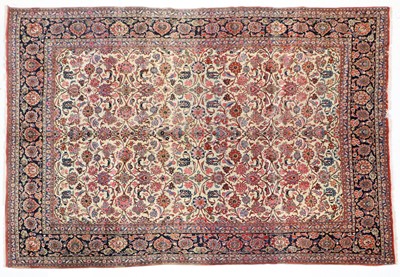 Lot 391 - Kashan Carpet Central Iran, circa 1970 The...