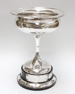 Lot 1 - An Edward VII Silver Trophy-Cup, by John Henry...