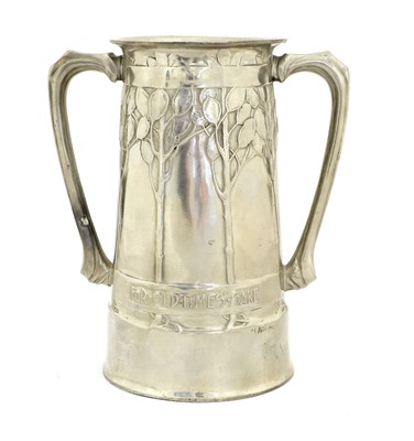 Lot 114 - David Veasey for Liberty & Co: A Pewter...