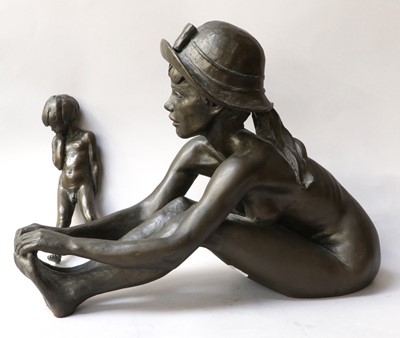 Lot 203 - Tom Greensheild (Contemporary) Anya and Her...