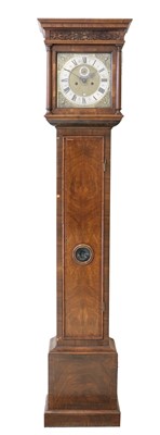 Lot 246 - A Walnut Eight Day Longcase Clock, signed John...