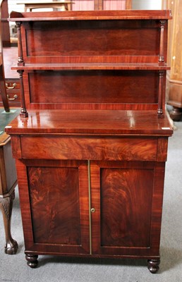 Lot 1256 - A 19th Century Mahogany Chiffonier, with...