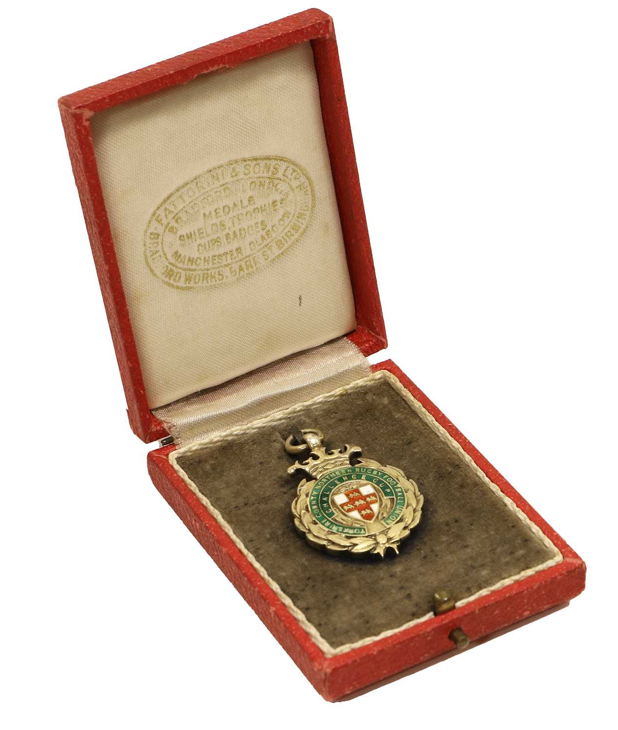 Lot 4025 - Yorkshire Rugby League Challenge Cup Winners Medal 1948-49