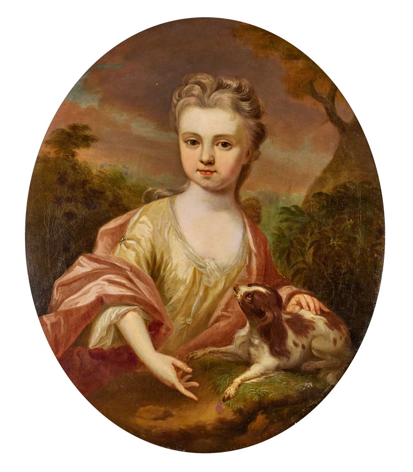 Lot 1142 - Follower of Sir Godfrey Kneller (1646-1723) A...