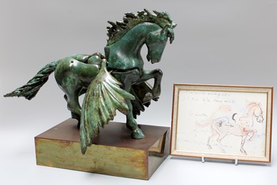 Lot 276 - Francisco Baron (Spanish 1952-2006): "Caballo...