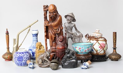 Lot 107 - Assorted Asian Art, including a Cantonese...