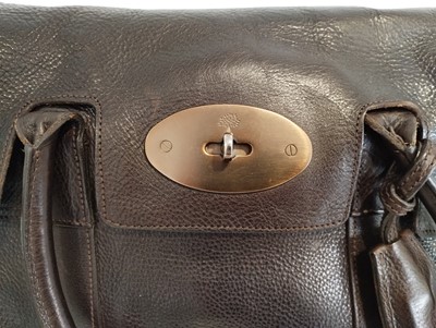 Lot 1069 - Mulberry Chocolate Brown Leather Bayswater...