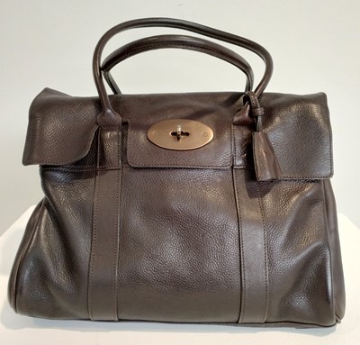 Lot 1069 - Mulberry Chocolate Brown Leather Bayswater...