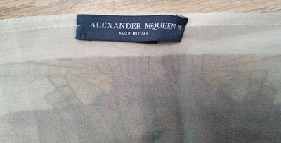 Lot 1054 - Alexander McQueen Draped Silk Cape/Kimono,...