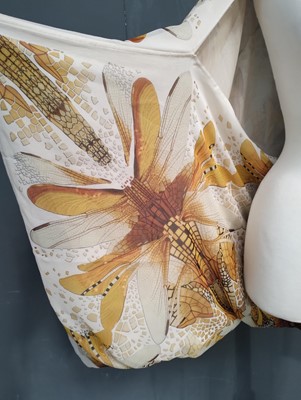 Lot 1054 - Alexander McQueen Draped Silk Cape/Kimono,...