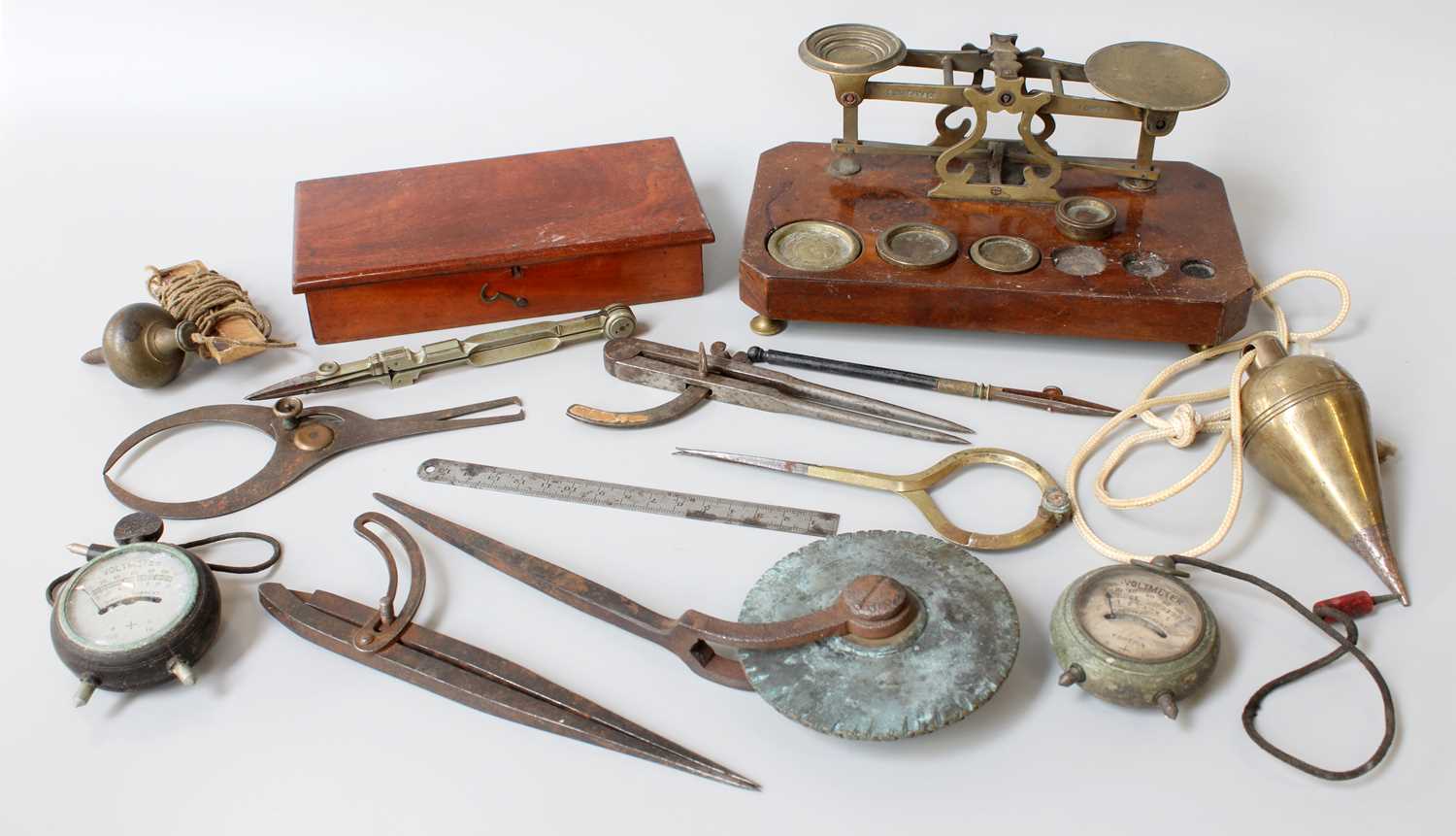 Lot 143 - Two 19th Century Bronze Plumb Bobs; together...
