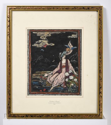 Lot 1085 - Frank Moss Bennett (1874-1953) "Costume Design"...