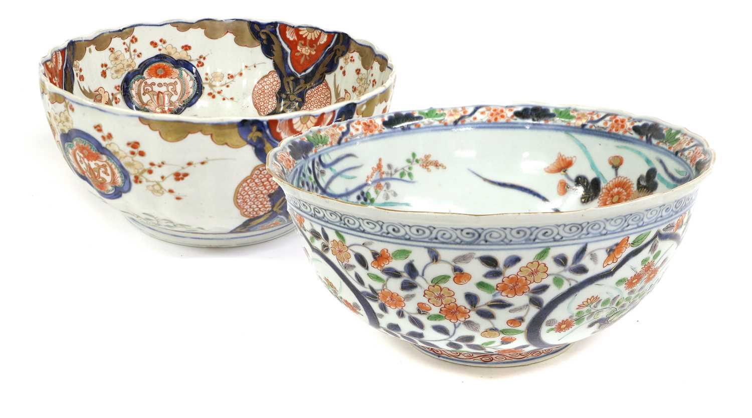 Lot 218 - ~A Japanese Imari Porcelain Bowl, Edo period,...