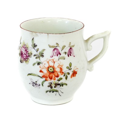 Lot 22 - A Derby Porcelain Sauceboat, circa 1760, of...