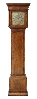 Lot 665 - ~ A Walnut Eight Day Longcase Clock, signed...