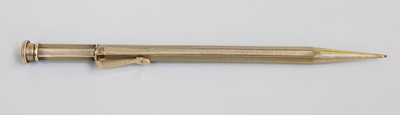 Lot 525 - A George V Gold Everpoint Pencil, by Sampson...