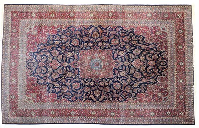 Lot 1061 - Kashan Carpet Central Iran, circa 1940 The...