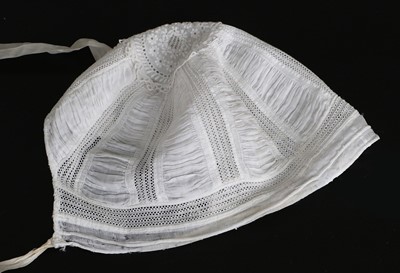 Lot 2144 - Mainly 19th Century Baby Bonnets, comprising a...