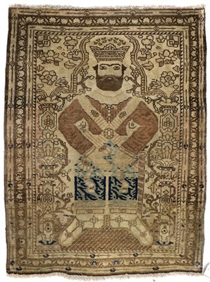 Lot 1015 - ^ Kashan Rug Central Iran, circa 1910 The...