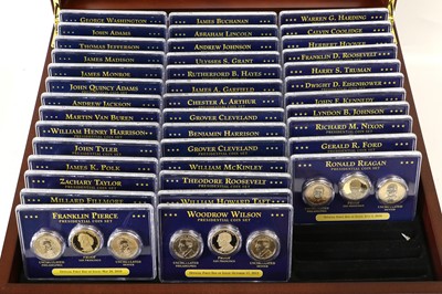 Lot 319 - The Complete US Presidential Coins Collection...