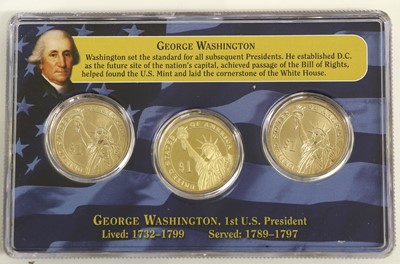 Lot 319 - The Complete US Presidential Coins Collection...