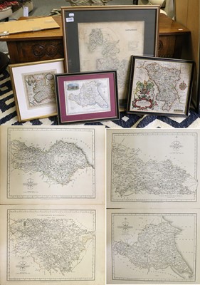 Lot 1149 - A Collection of Eight Maps, comprising...