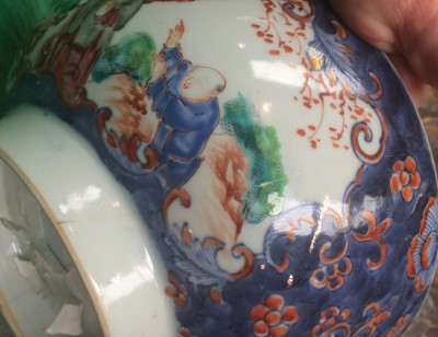 Lot 168 - A Chinese Porcelain Bowl, 18th century,...