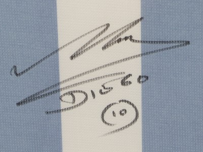 Lot 4048 - Maradona Signed Football Shirt