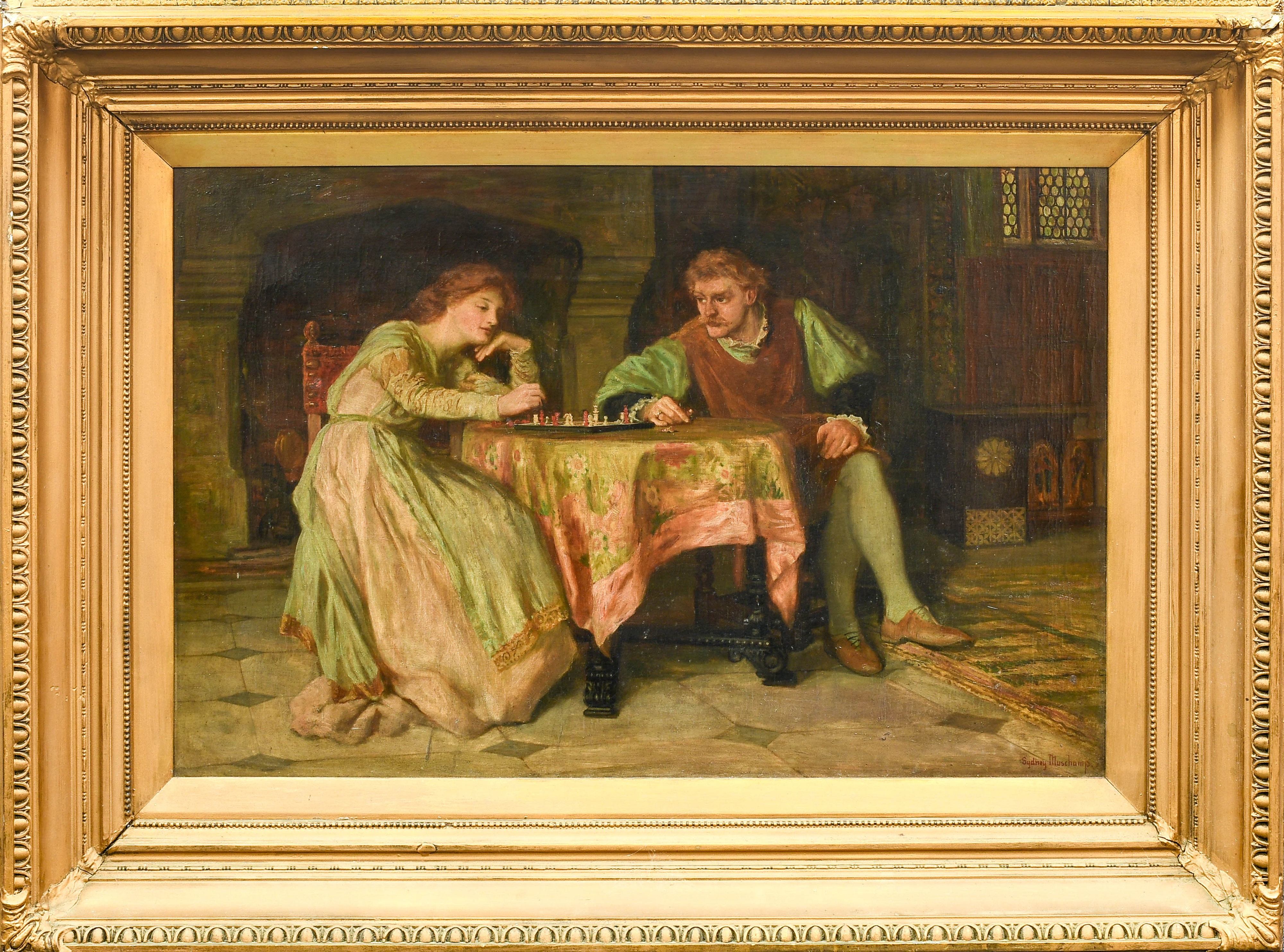 Lot 574 - Francis Sydney Muschamp (1851-1929) A Game
